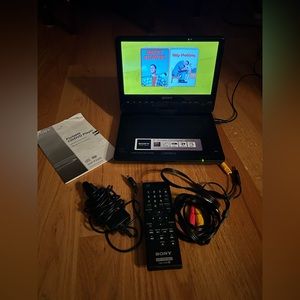 SONY Portable DVD Player; DVP-FX950; 2010 Model; Used.